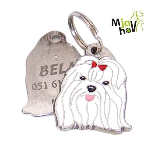 id-tegn-indgraverede-malteser.jpg Personlige hundetegn MjavHov - indgraverede hundetegn online